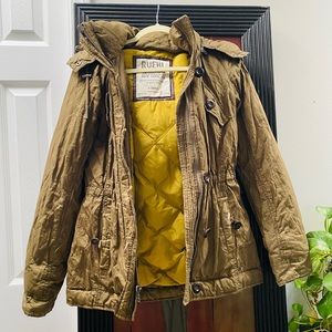 Forest Green Puffer Jacket